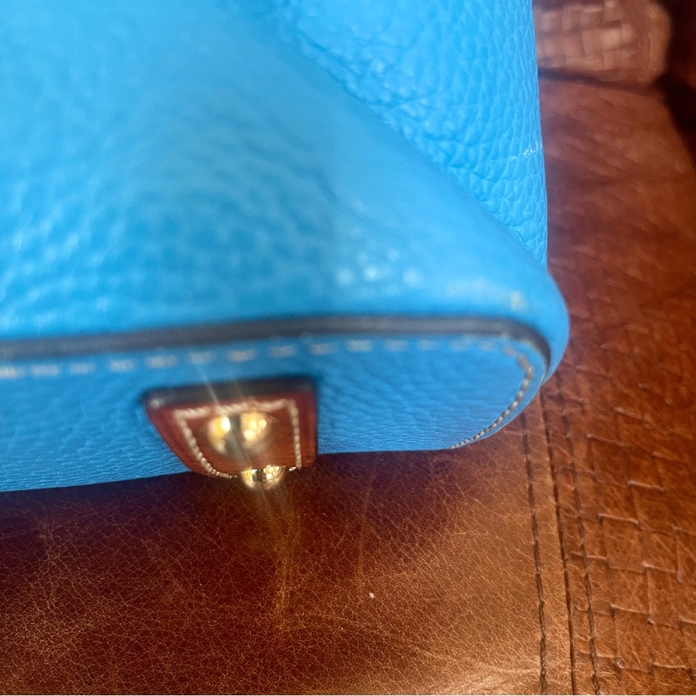 Dooney & Bourke Genuine Leather Tote & Shoulder Bag - Picture 10 of 13